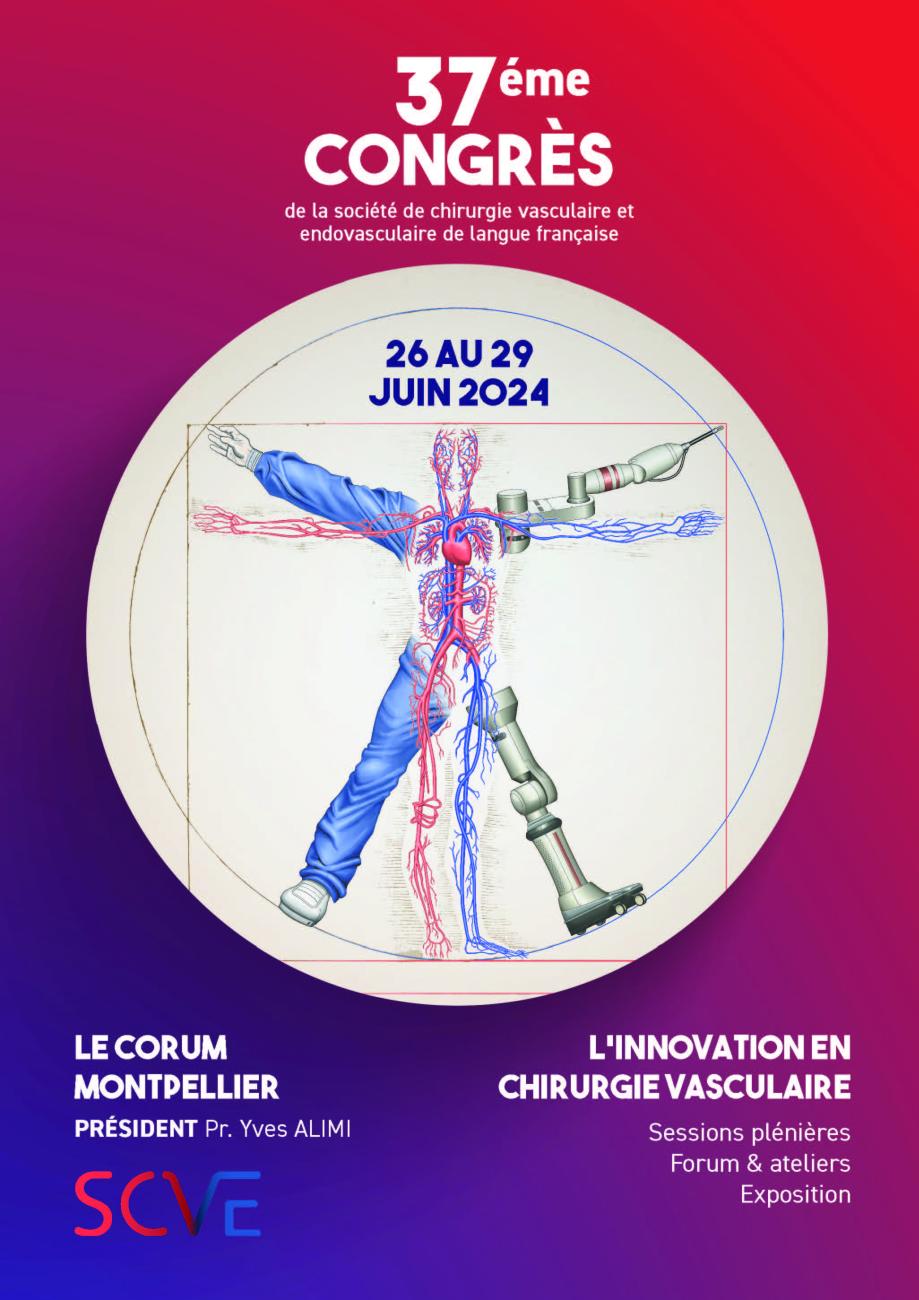 37ème Congrès - 2024  Société de Chirurgie Vasculaire et Endovasculaire de Langue Française